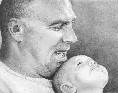 Pencil Drawing by Mike Theuer