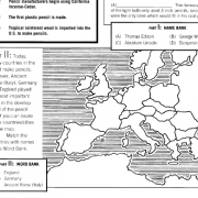 Lesson Plan History of Pencils