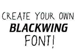 Blackwing Font