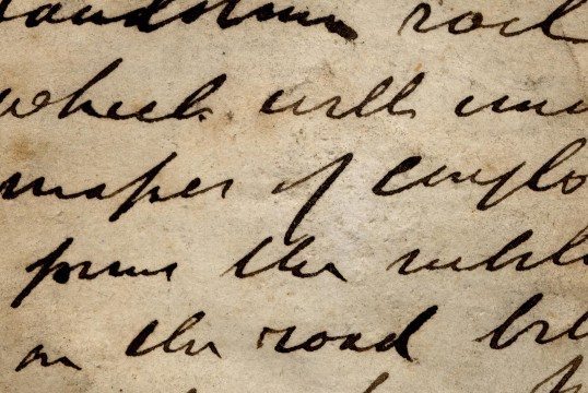 The Lost Art of Penmanship