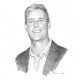 Pencil Sketch of Charles Berolzheimer