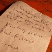 The lost art of passing notes