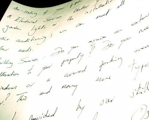 Handwriting