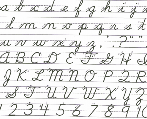 Cursive Handwriting