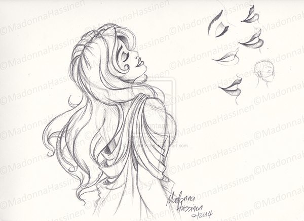 Pencil Artist Madonna Hassinen