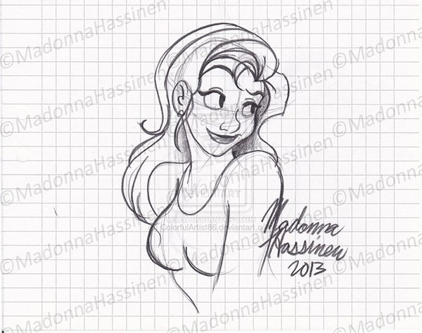 Pencil Artist Madonna Hassinen