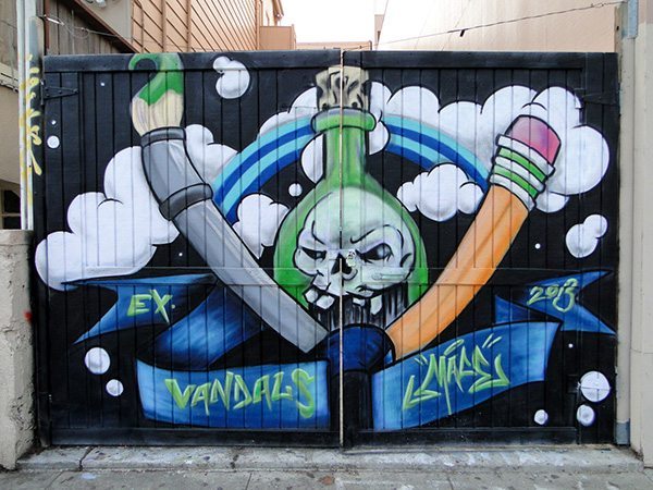 Pencil-Inspired Street Art