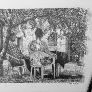 Drawings by Ian Hedley