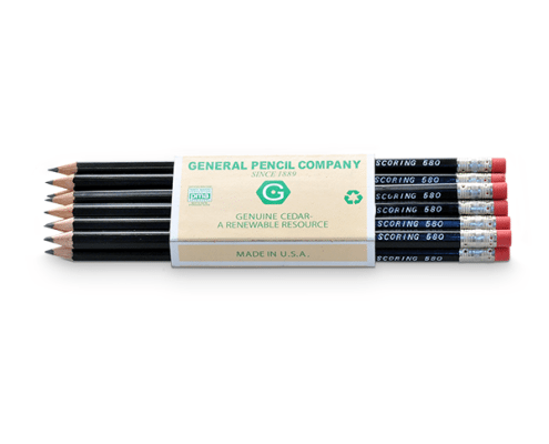 General's Test Scoring 580 Pencil