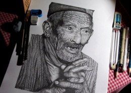 Pencil Artist Arunava Bid