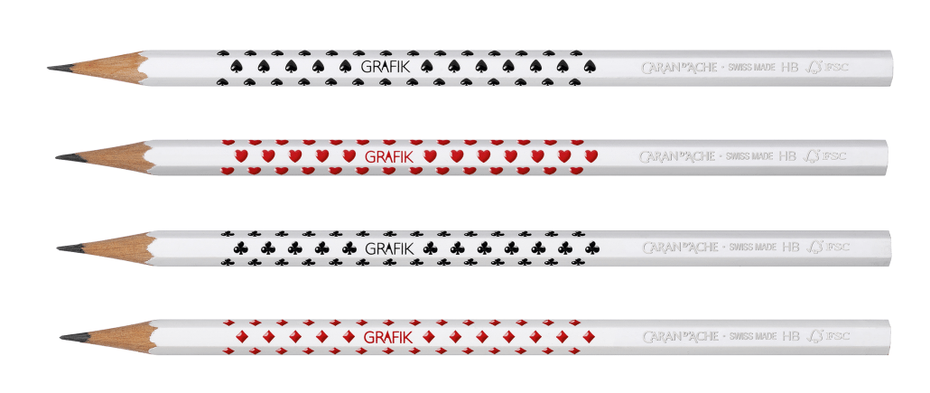 Grafik Playing Card Pencils