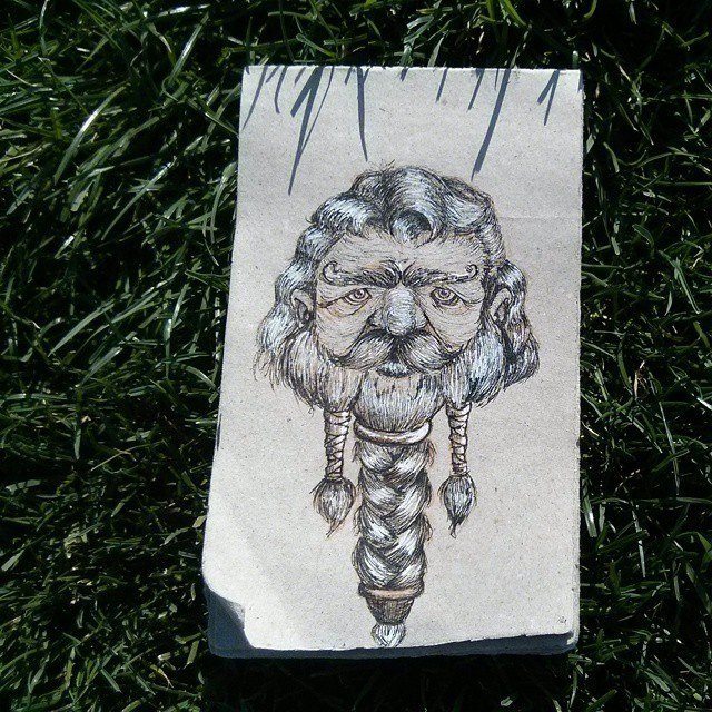 Pencil Artist Anatolij Grebnev