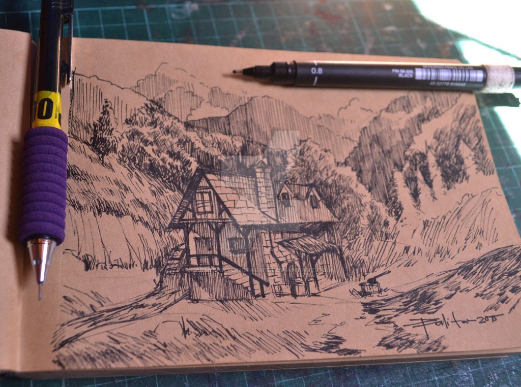 Pencil Artist Pauline Jaine Palita