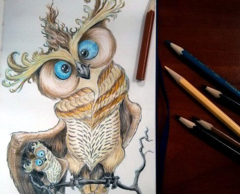 Pencil Artist Anatolij Grebnev