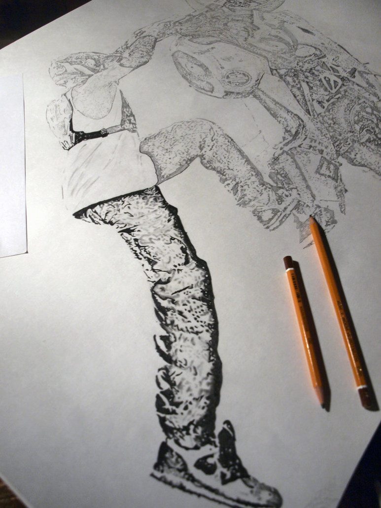 Pencil Artist Oleshnikova Anastasia