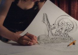 Pencil Artist Oleshnikova Anastasia