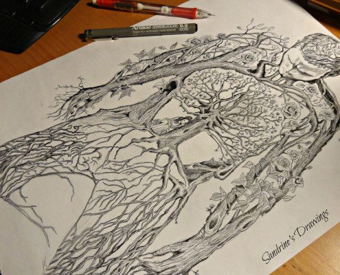 Pencil Artist Sandrine Sakkalis